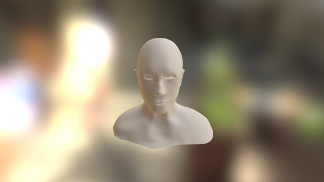 Mudbox Head 3D Model