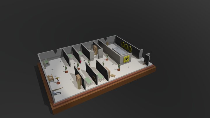 The Last of Us Go - Level 5 3D Model