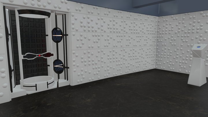 The flash Time Vault 3D Model