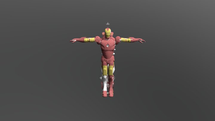 Jzb865er6v- Iron Man (1) 3D Model