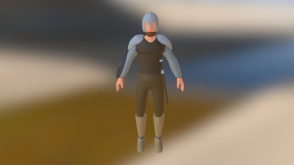 Guard 1 - 3D model by mikelsaenz [72545ff] - Sketchfab