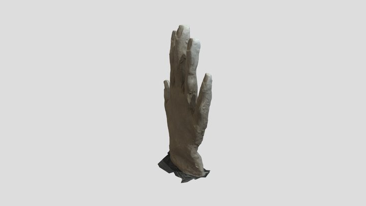 Open hand Milena Faé 3D Model
