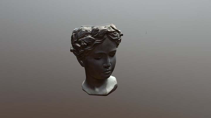 Roman Goddess of Wisdom 3D Scan 3D Model