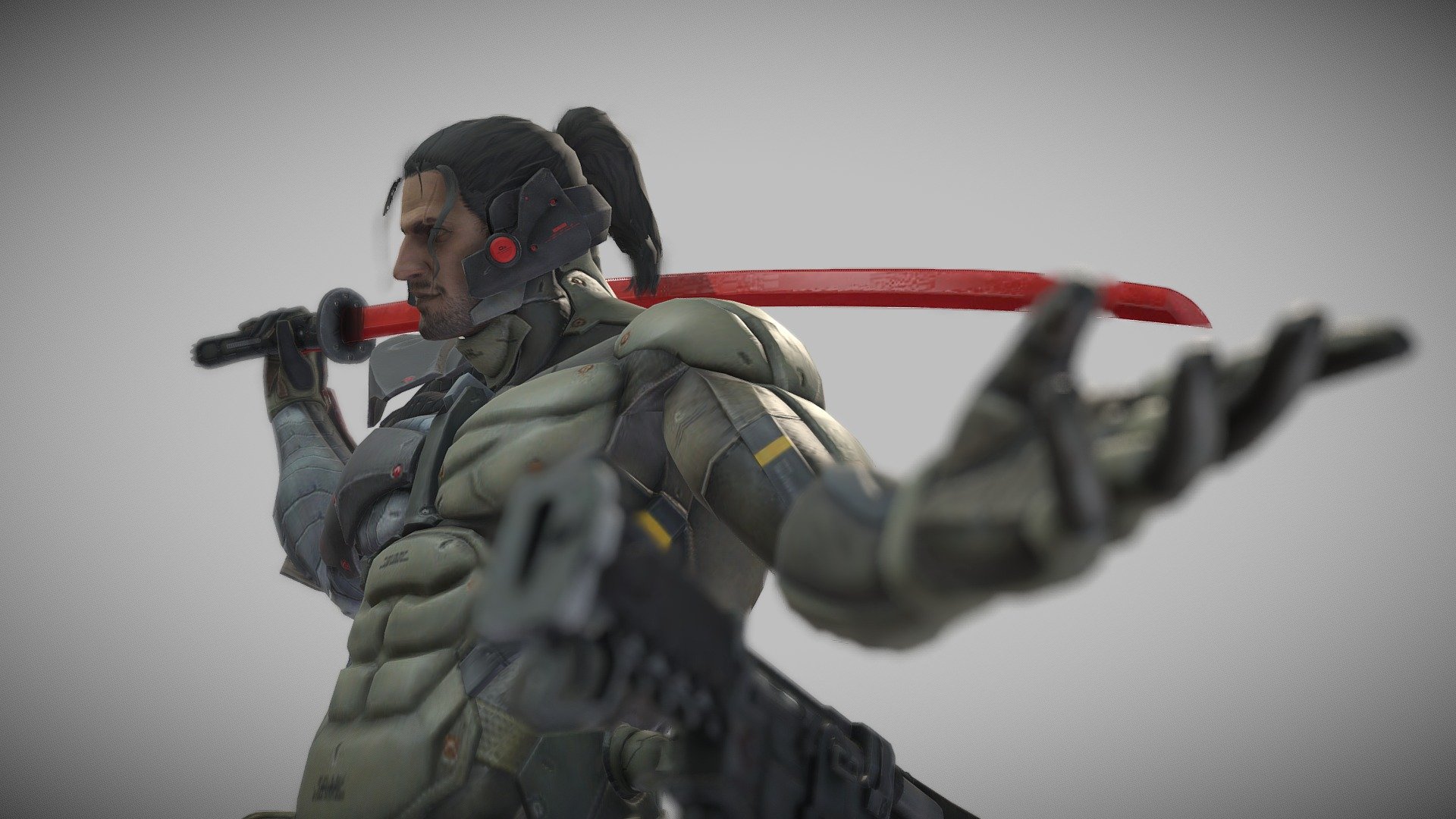 ArtStation - Jetstream Sam Murasama - Metal Gear Rising Revengeance (3D  Print Project)