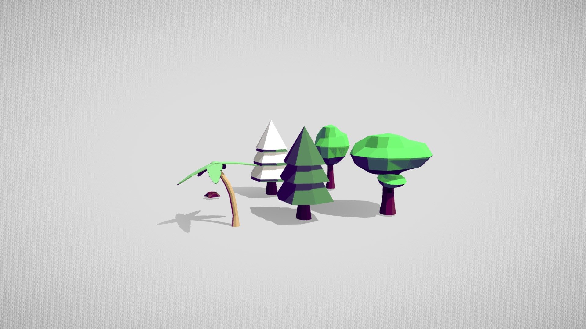 Lowpoly Trees