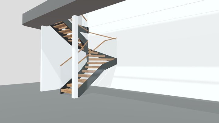 S 3D Model