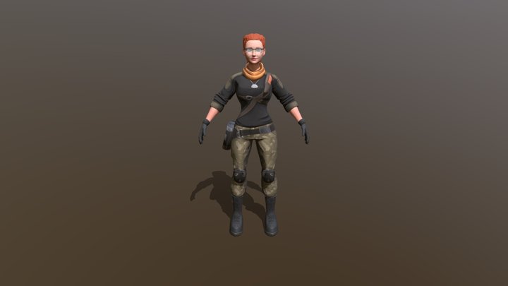 Gingermercenary 3D Model