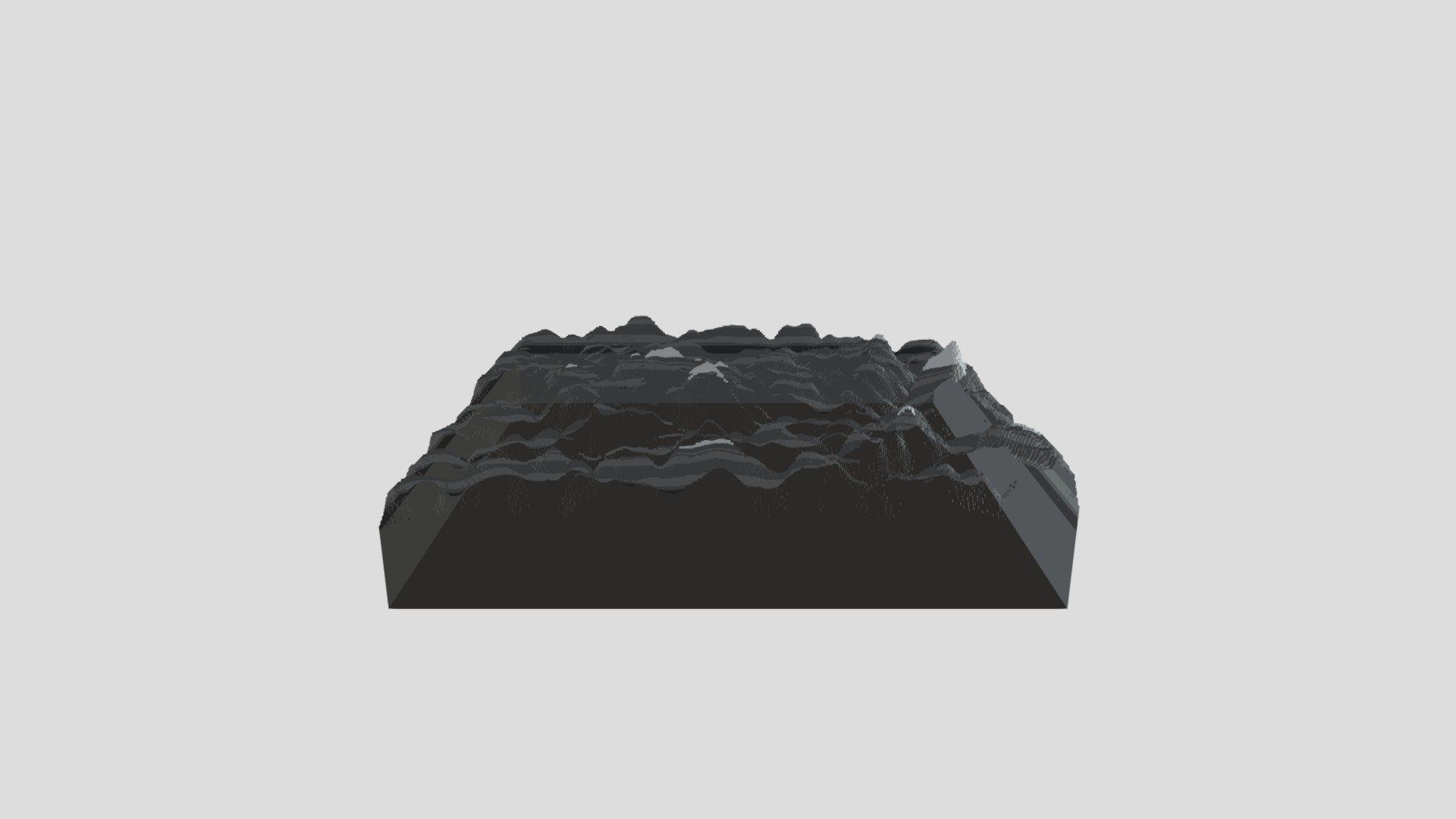 Black And White Terrain