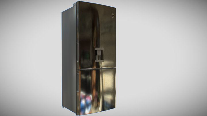 LG Fridge - LB41WPP 3D Model