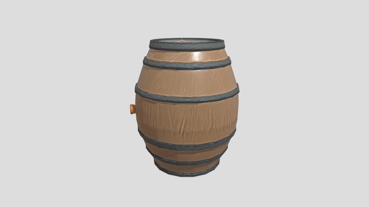 Barrel Prop 3D Model