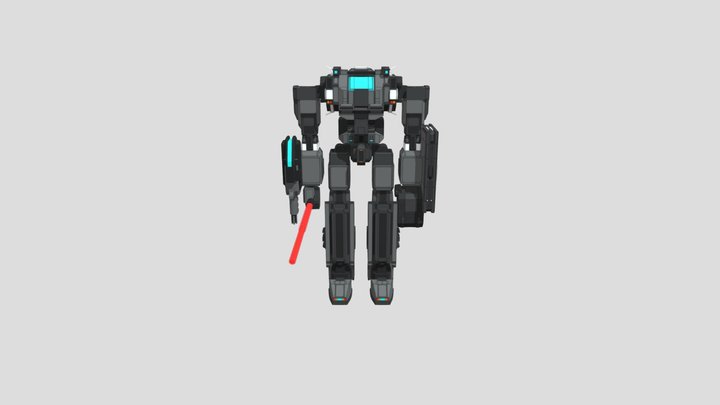 【CM-04/Standard Frame_Ver2】 3D Model