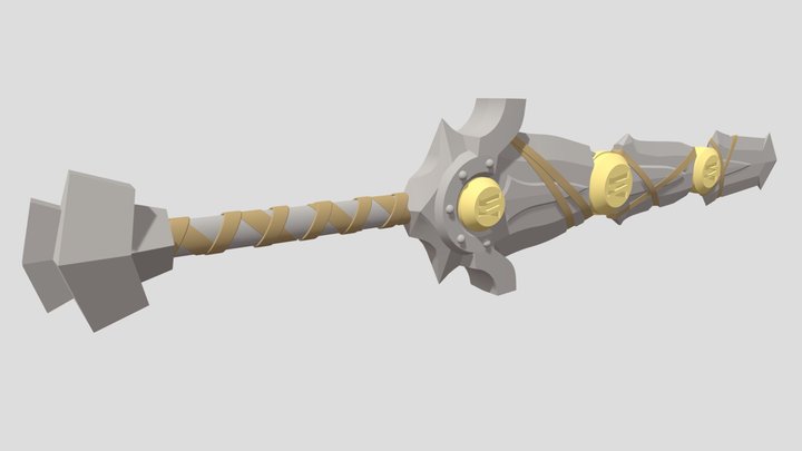 Sorrowbane Two-handed Sword (WoW) 3D Model