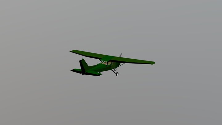 Pre-Flight Inspection T-41B 3D Model