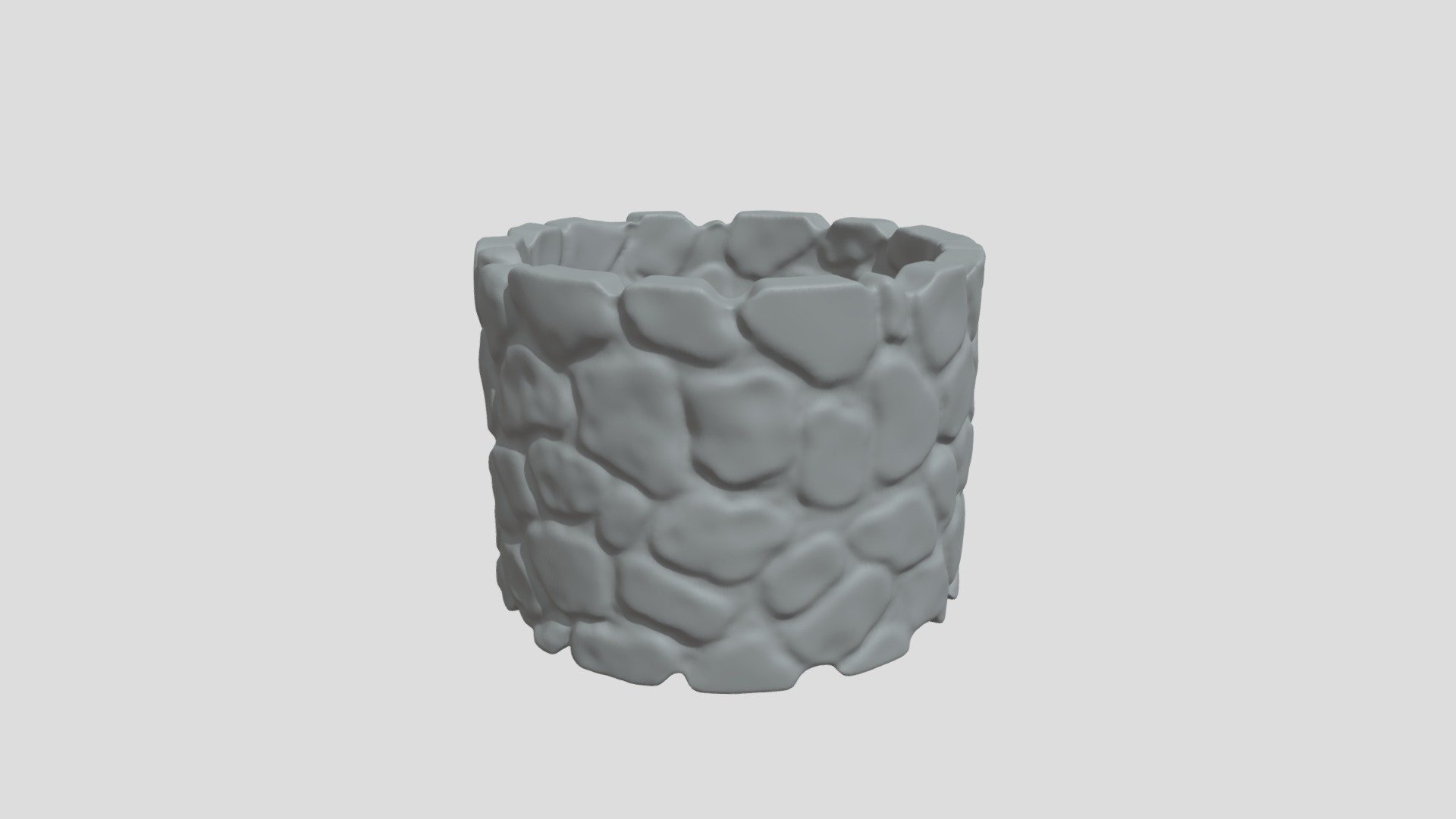 Well shape Flowerpot