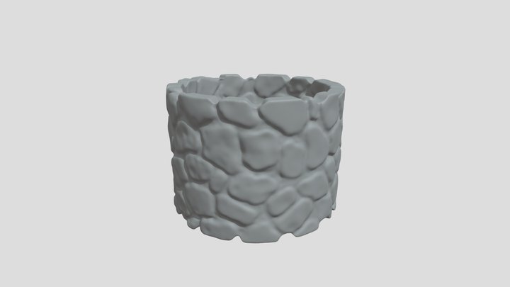 Well shape Flowerpot