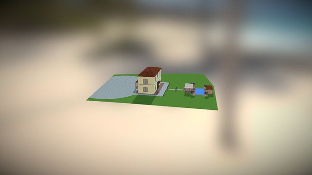 Villa VV 3D Model