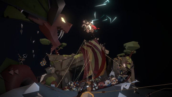 "You're big. I've fought bigger" 3D Model