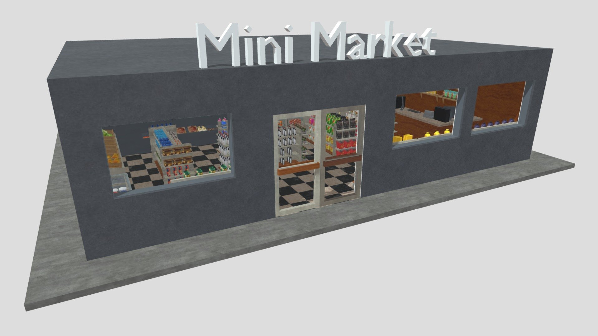 MINI MART LOT BUILD - DOWNLOAD