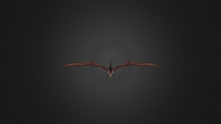 Smaug the hobbit movie 3D Model