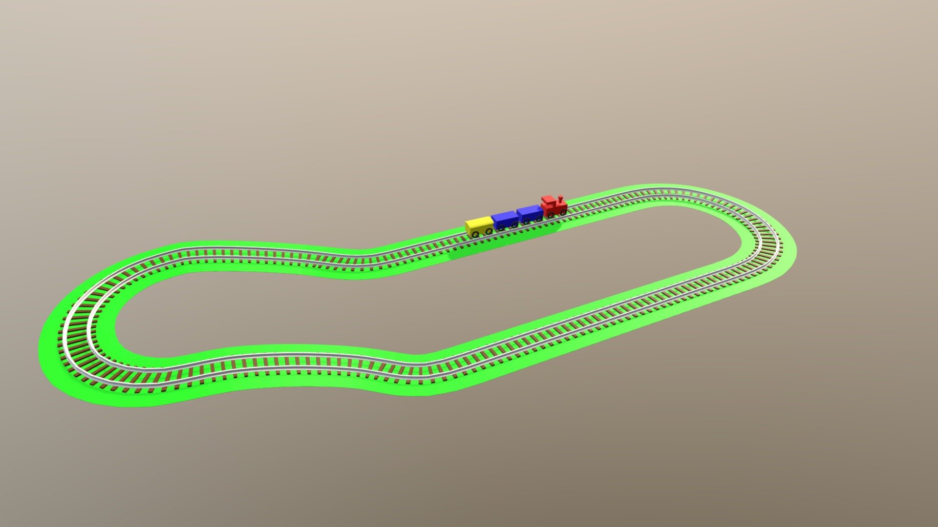 Modello Pista treno