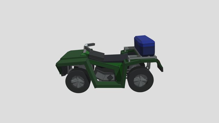 Qadbike 3D Model