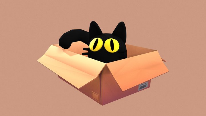 Cardboard-box 3D models - Sketchfab