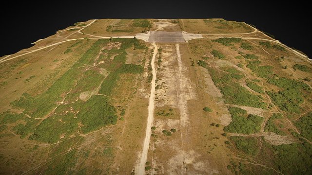 Greenham Common 70m Simplified 3d Mesh 3D Model