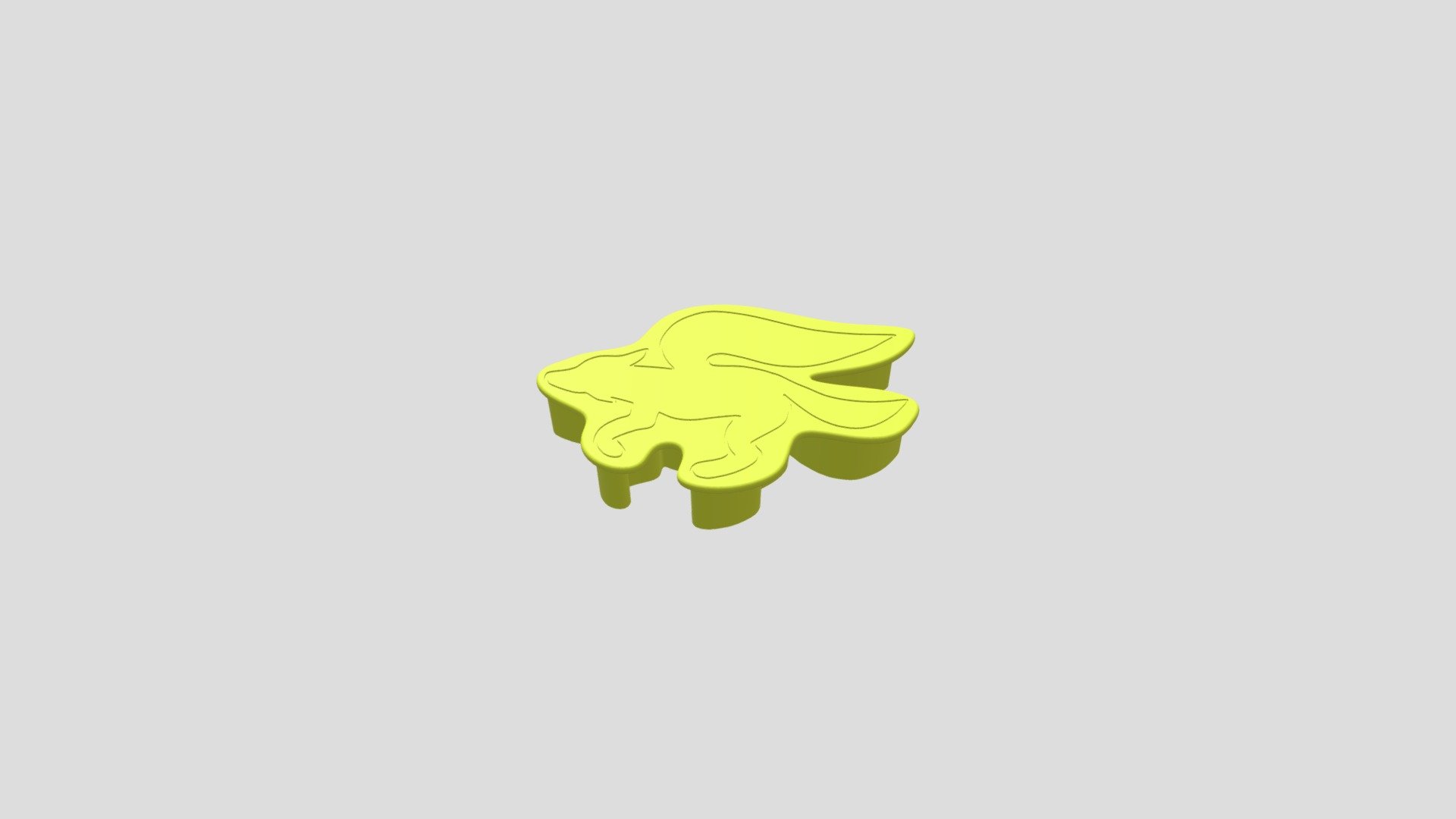 Starfox Logo Cookie Cutter