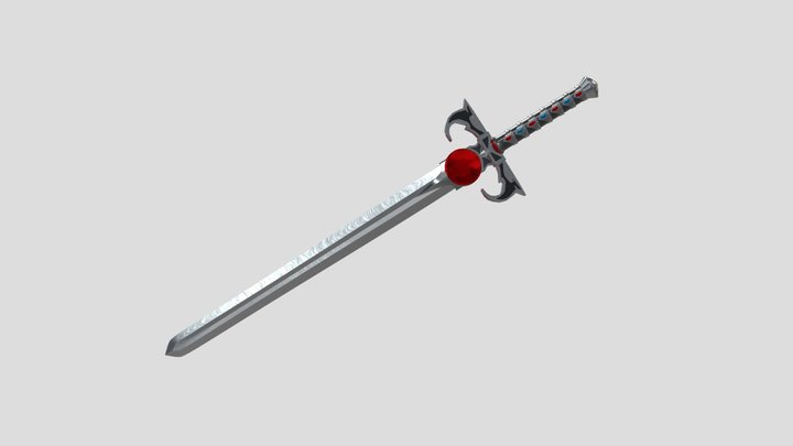 Omen Sword 3D Model