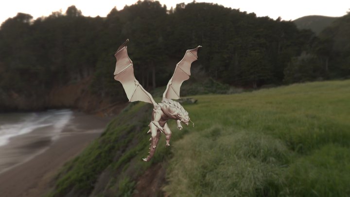 Dragon M Quentin 3D Model