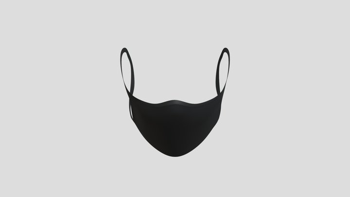 Face Protection Dust Musk 3D Model