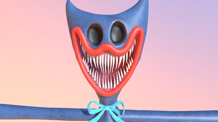 Nightmare Huggy Wuggy | Chapter 3 3D Model