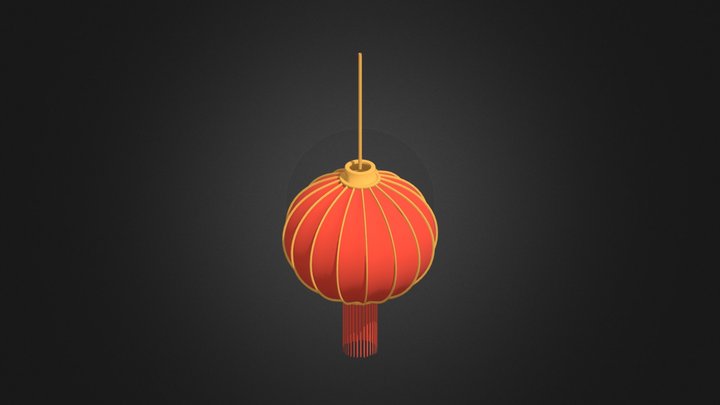 Chinese Lantern 3D Model