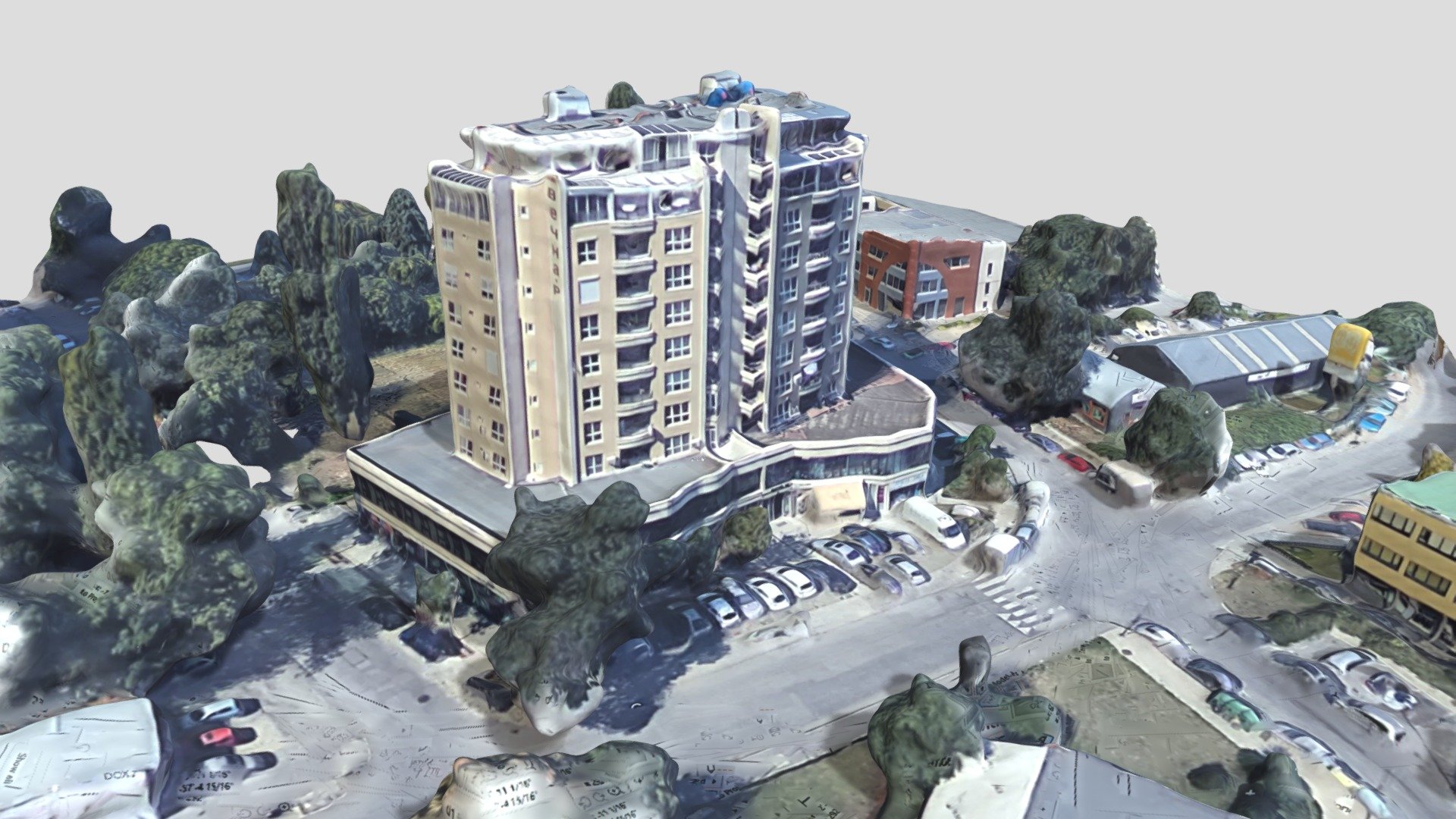 VechnaRBuilding — Sketchfab embed 3D viewer