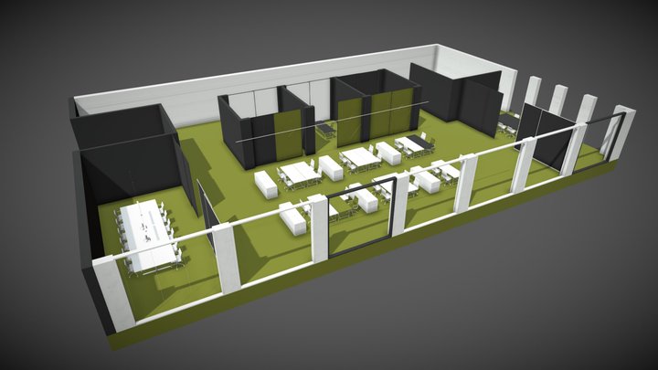 Office_Showcase_alpha 3D Model
