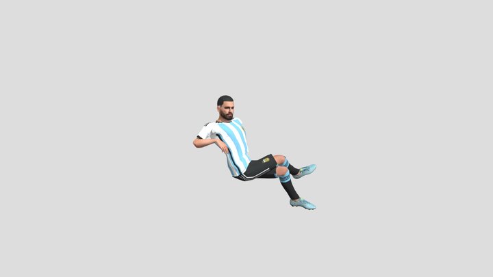 arda turan 3D Model