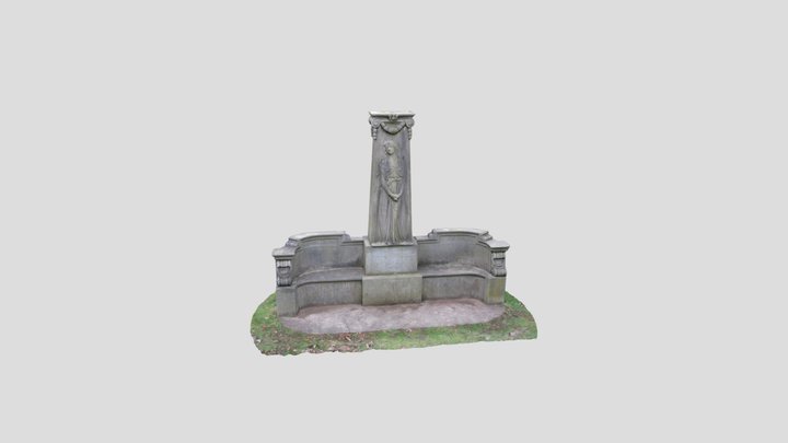 Evans Memorial, Eston Cemetery 3D Model