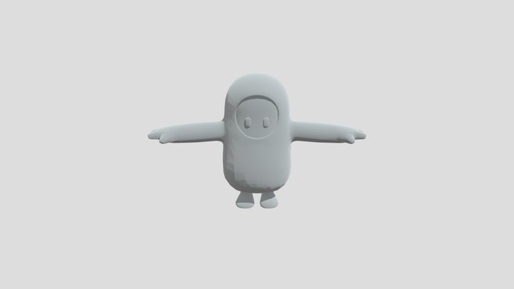 Base Fall Guys Model 3D Model