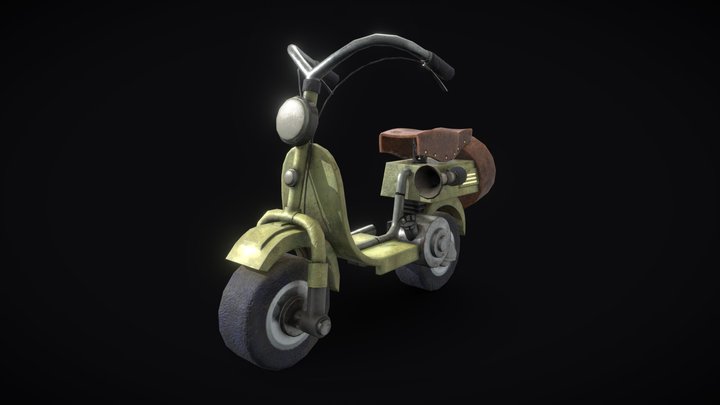 Motorbike 3D Model