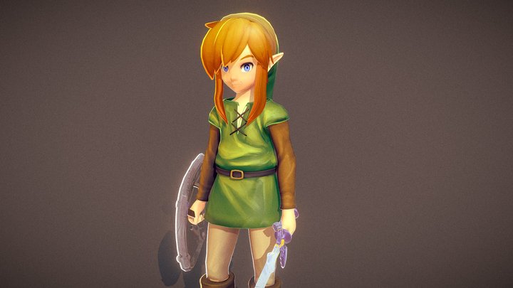 Link's Awakening 3D Model