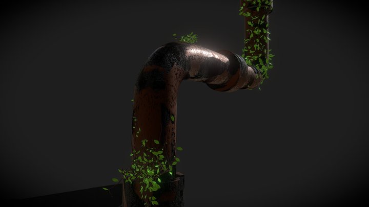 Pipe Asset 3D Model