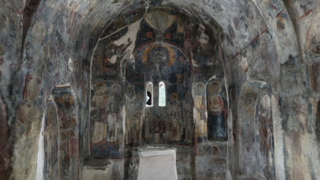 SAVIOR CHURCH IN MESKLA, CHANIA, CRETE, GREECE 3D Model