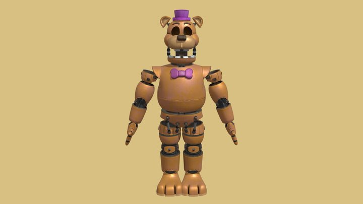 Fnaf SOTM Fixed Prototype Fredbear – Modèle 3D gratuit STL