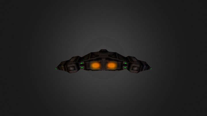 Space Fighter 3D Model