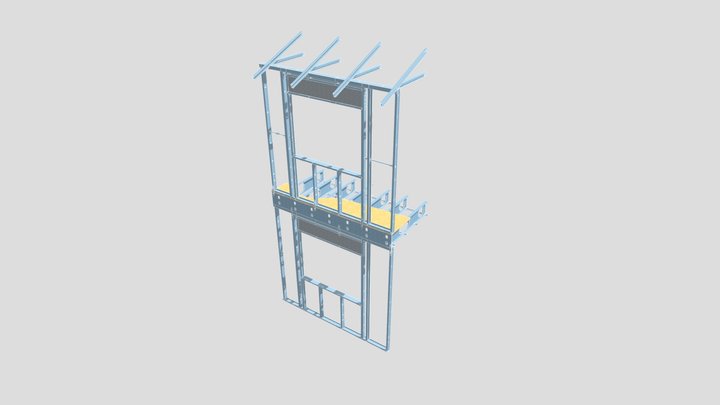 UPPER AND LOWER STOREY LINTELS 3D Model