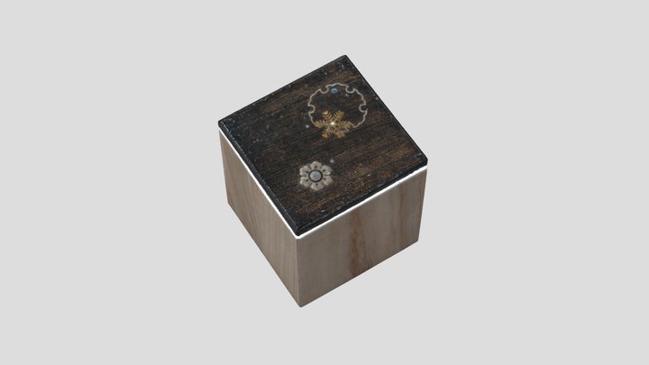 Japanese Canister 3D Model