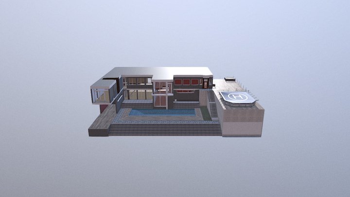 Luxury Home 3D Model