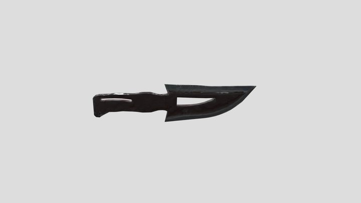 ThrowingKnife 3D Model