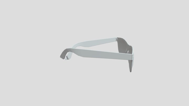 Free low poly sunglasses 3D Model
