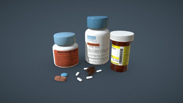 Medication 3D Model